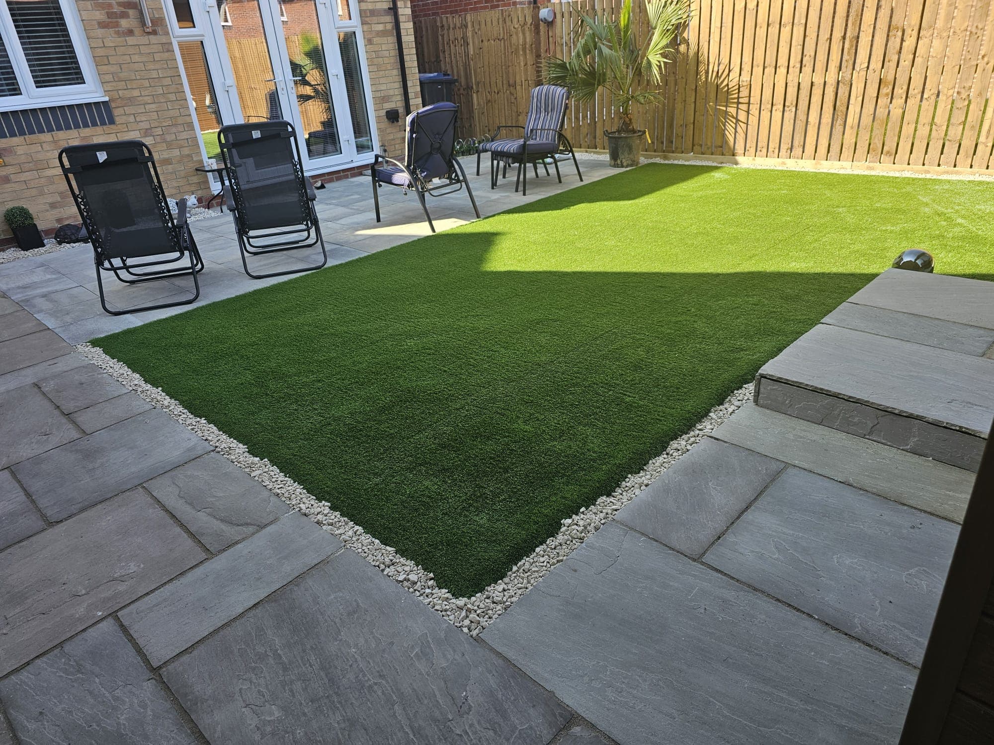 A Landscaping Job Image By M&T Maintenance